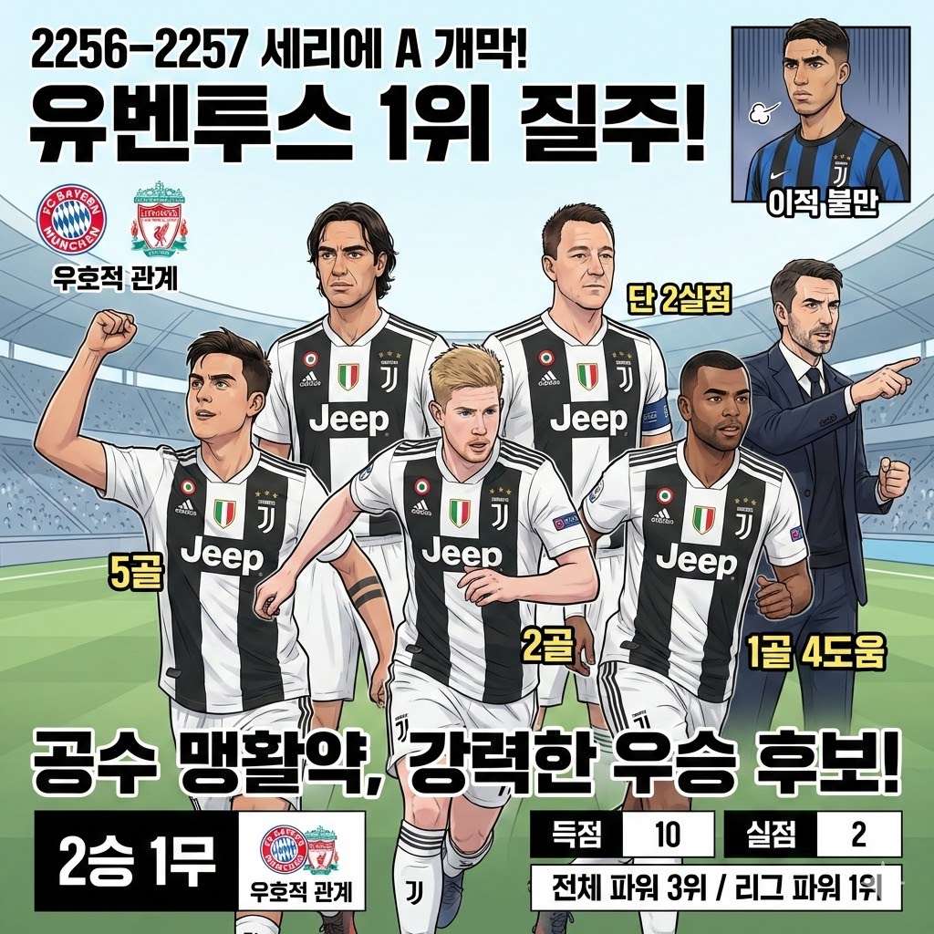 [세리에A] 폭풍질주 유벤투스, 하키미 이적설 ';불안
